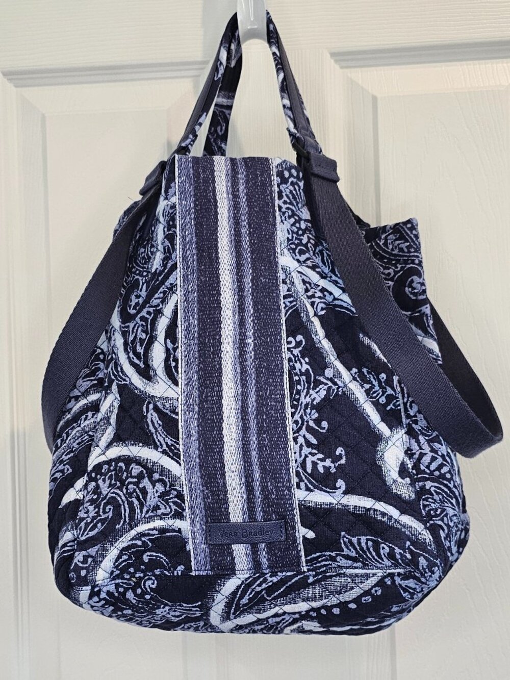 NWOT Vera Bradley Change It Up Tote Indio Shoulder Bag Purse Paisley Floral